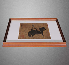 高州书画装裱配框服务案例